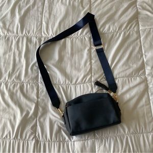 Roulens Triple Zip Small Crossbody Bag